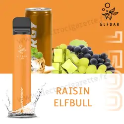 Raisin Elfbull - Elf Bar 1500 - 850mah 4.8ml - Vape Pen - Cigarette jetable