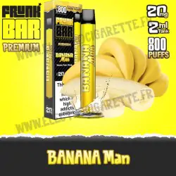 Banana Man - Frunk Bar Premium - Vape Pen - Cigarette jetable