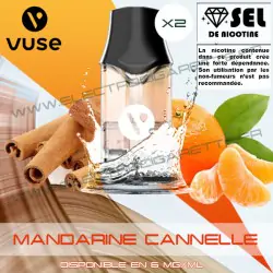 Cartouche EPOD Mandarine Cannelle - Pod VPro ePod - 2 x Capsules - Vuse (ex Vype)