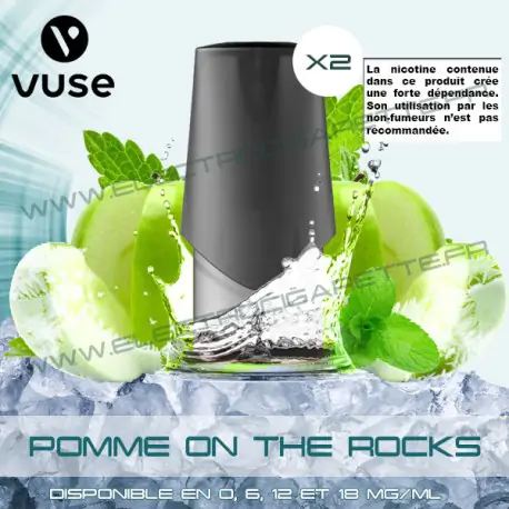 Cartouche EPEN3 Pod Vype ePen 3 Pomme on the rocks - 2 x Capsules - Vuse (ex Vype)