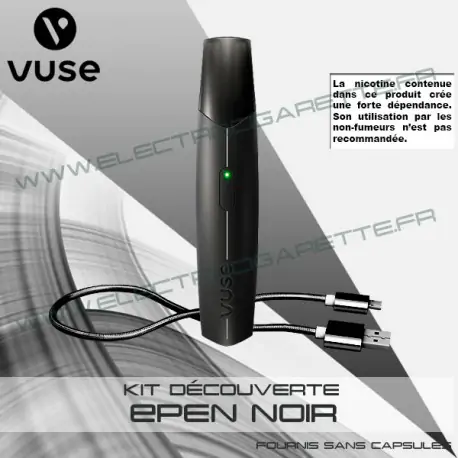 Coffret Simple ePen 3 Noir - Vuse (ex Vype)