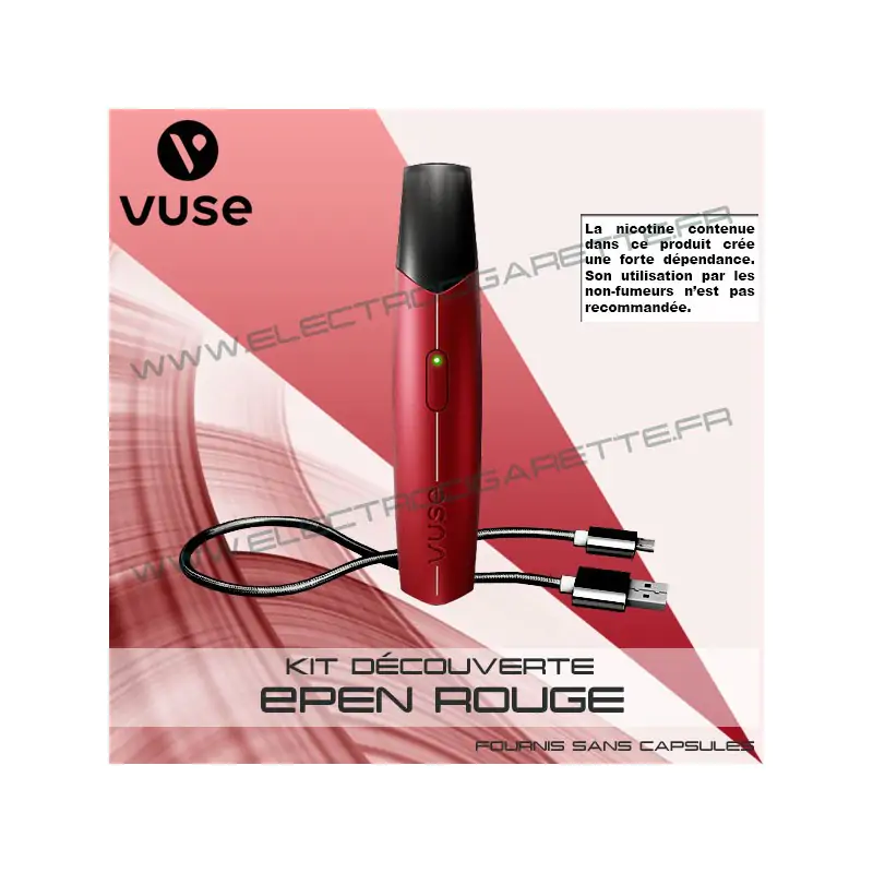 Coffret Simple ePen Rouge - Vuse (ex Vype)