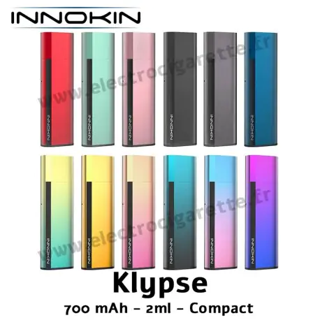 Kit Klypse - 700mah 2ml - Innokin - 12 couleurs disponibles dont 6 nouvelles couleurs