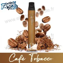Café Tobacco - Tribal Force - Air Puff 600 - Vape Pen - Cigarette jetable