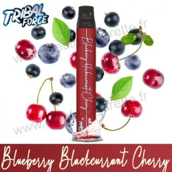 Blueberry Blackcurrant Cherry - Tribal Force - Air Puff 600 - Vape Pen - Cigarette jetable