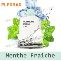Menthe Fraiche - Ice Mint - FlerBar Baymax - 3500 Puffs - Puff Vape Pen - Cigarette jetable