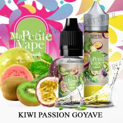 Kiwi Passion Goyave - Ma petite vape - Eliquide 10ml ou ZHC 50ml