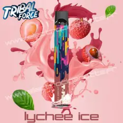 Lychee Ice - Tribal Force - T-Puff Mesh 600 - Vape Pen - Cigarette jetable