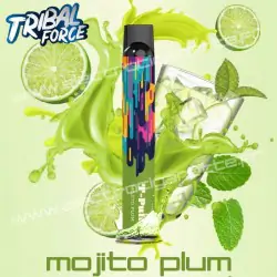 Mojito - Tribal Force - T-Puff Mesh 600 - Vape Pen - Cigarette jetable