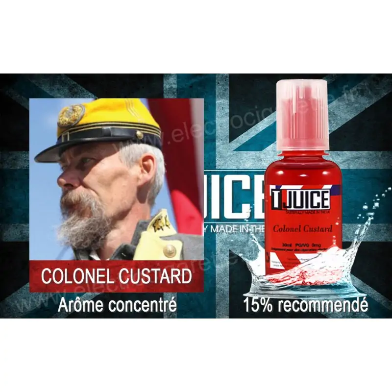 Colonel Custard - T-Juice - Arôme concentré