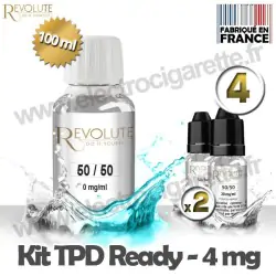 Kit TPD Ready DiY 4 mg - 50% PG / 50% VG - Revolute