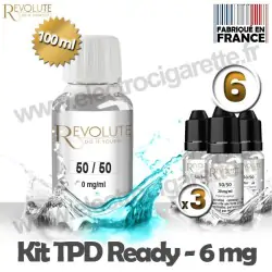 Kit TPD Ready DiY 6 mg - 50% PG / 50% VG - Revolute