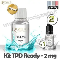 Kit TPD Ready DiY 2 mg - Full VG - Revolute