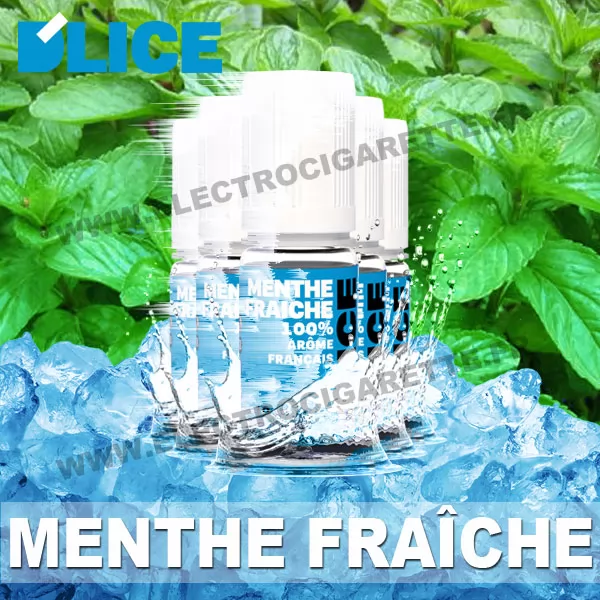 Pack 5 flacons 10 ml Menthe Fraîche - D'Lice