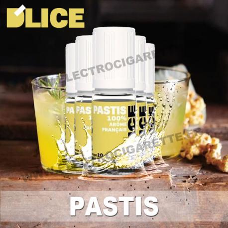 Pack 5 flacons 10 ml Pastis - D'Lice