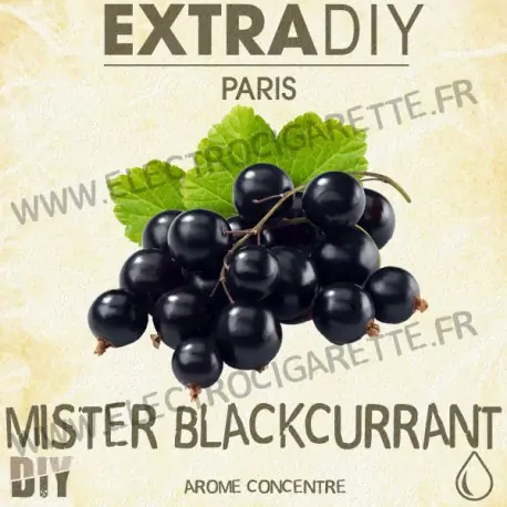 Mister Blackcurrant - ExtraDiY - 10 ml - Arôme concentré