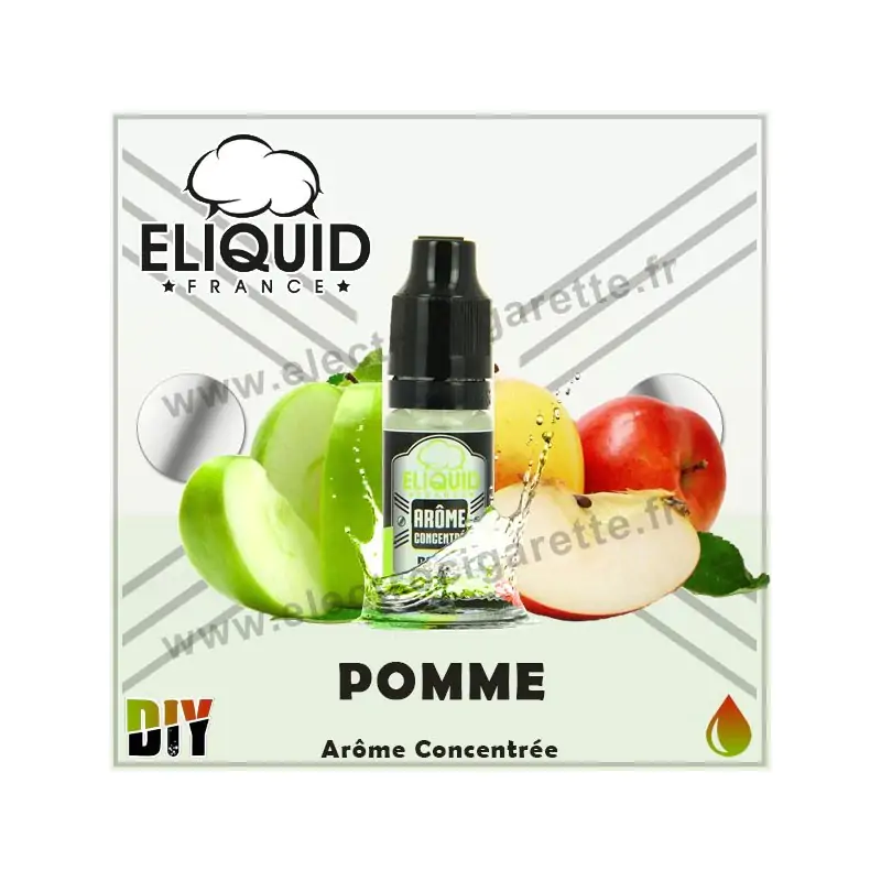 Pomme - Eliquid France - 10 ml - Arôme concentré