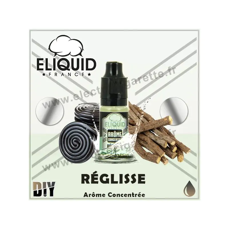 Réglisse - Eliquid France - 10 ml - Arôme concentré