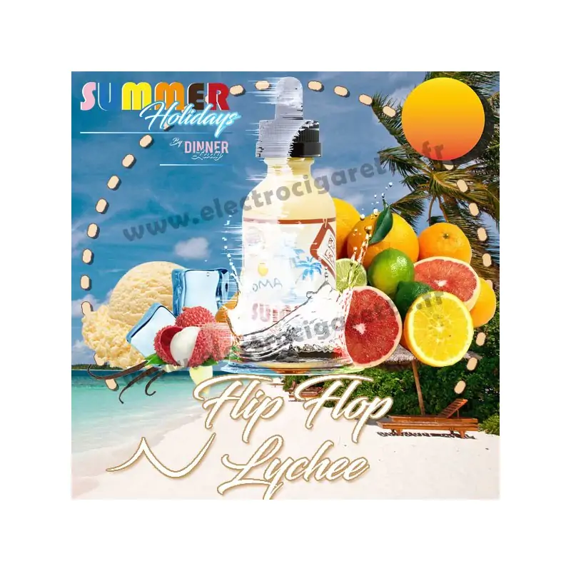 Flip Flop Lychee - Summer Holiday - ZHC - 50 ml