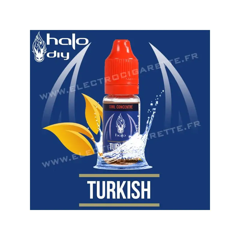 Halo Turkish Tobacco - Arôme Concentré - 10ml