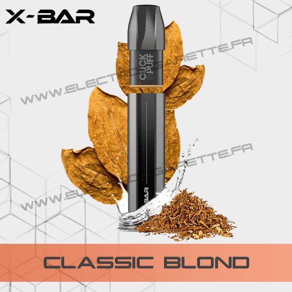 Kit X-Bar Click Puff Blond Tobacco - Classic Blond