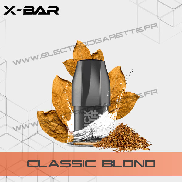 Cartouche Pod X-Bar Click Puff Blond Tobacco - Classic Blond