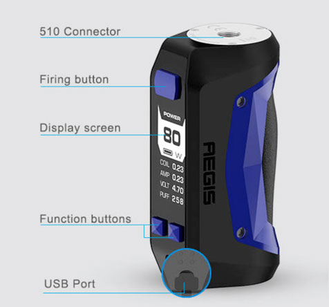 Box Aegis Mini 80W - Information