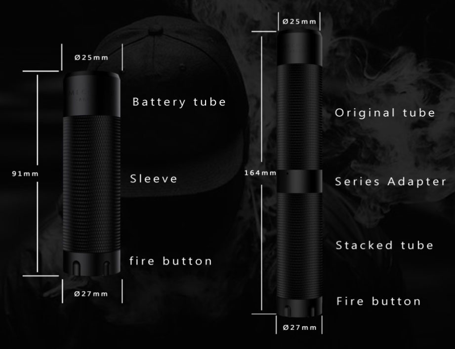 Arcless Mech Mod Noir - MechLyfe