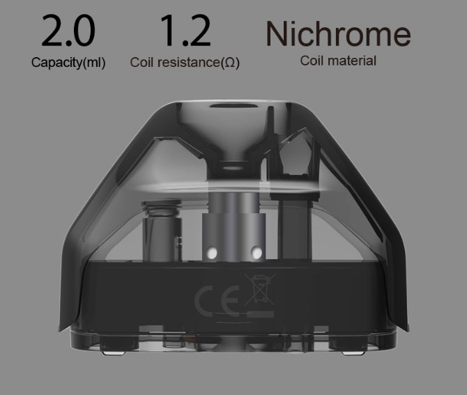 Pack de 2 Pods 2ml 1.2 Ohm pour Avp