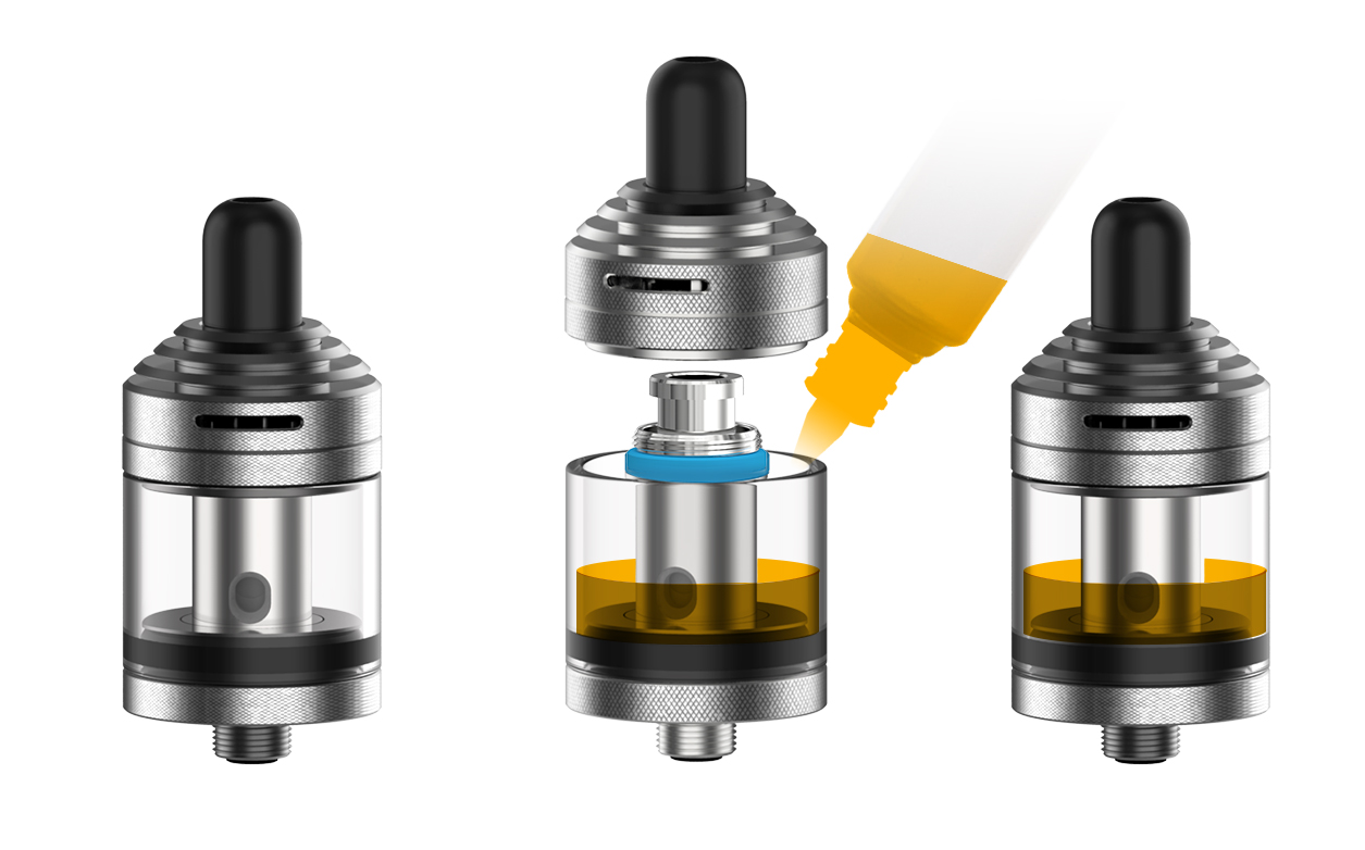 Nautilus XS 2ml - Aspire - Remplissage