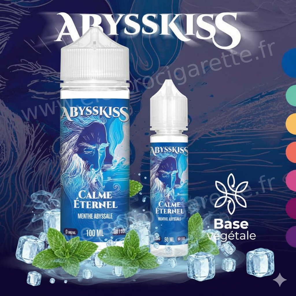 Calme Éternel — AbyssKiss (BioConcept) — E-liquide menthe intense 50 ml ou 100 ml