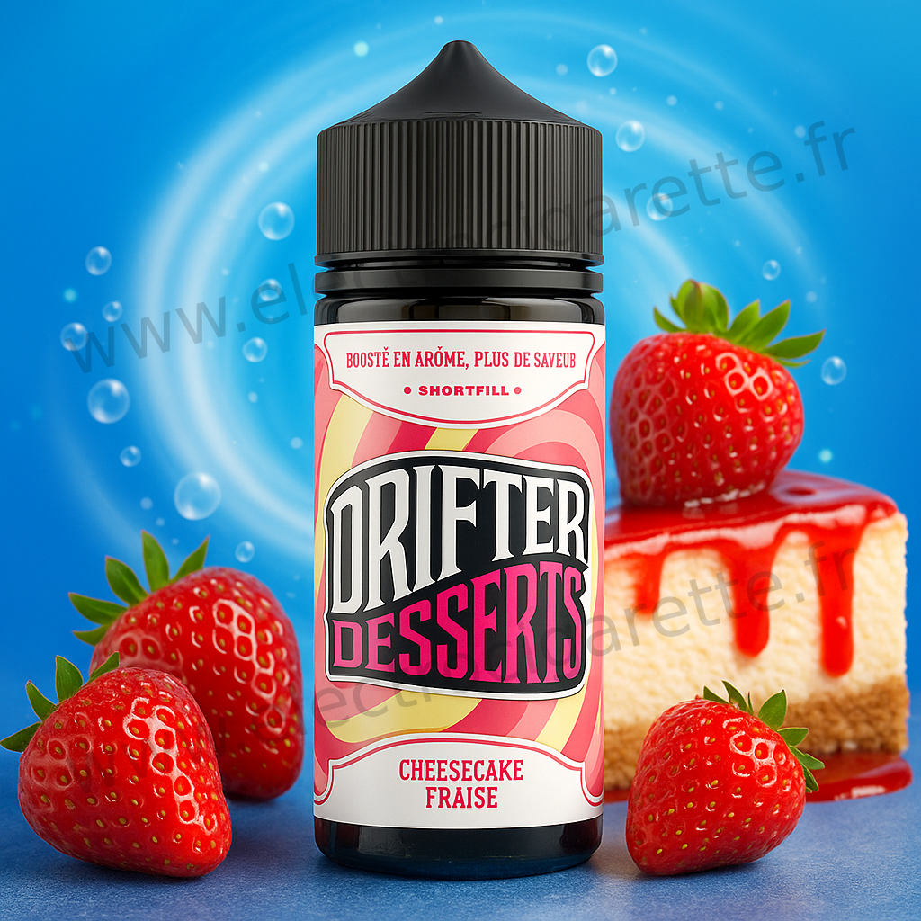Cheesecake Fraise Drifter 100ml