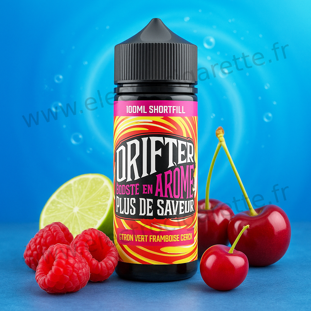 Citron Vert Framboise Cerise Drifter 100ml