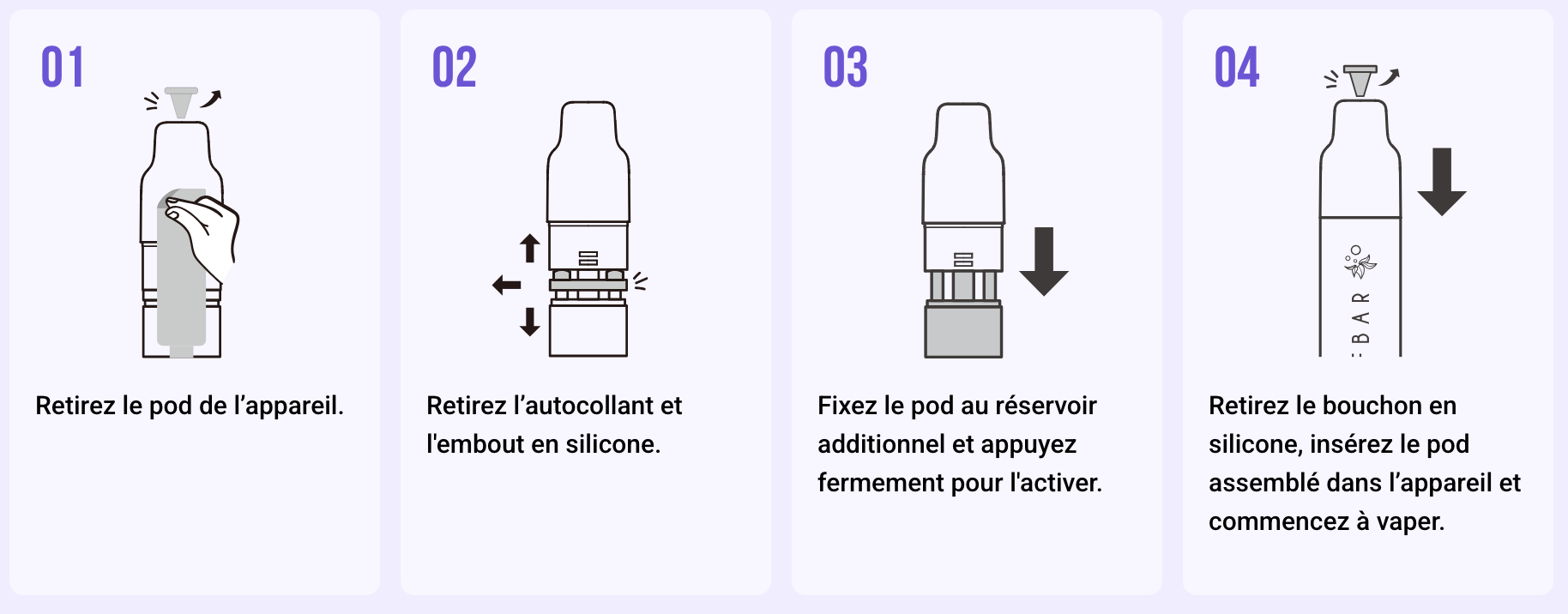 ElfBar Plus 30 - Mode d'emploie