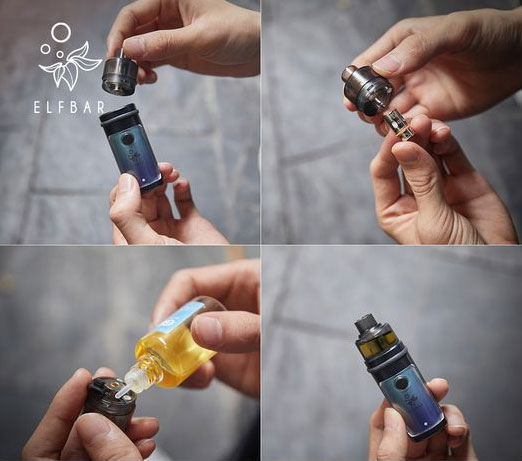 Kit FB1000 Pod par Elf Bar - Remplissage du pod