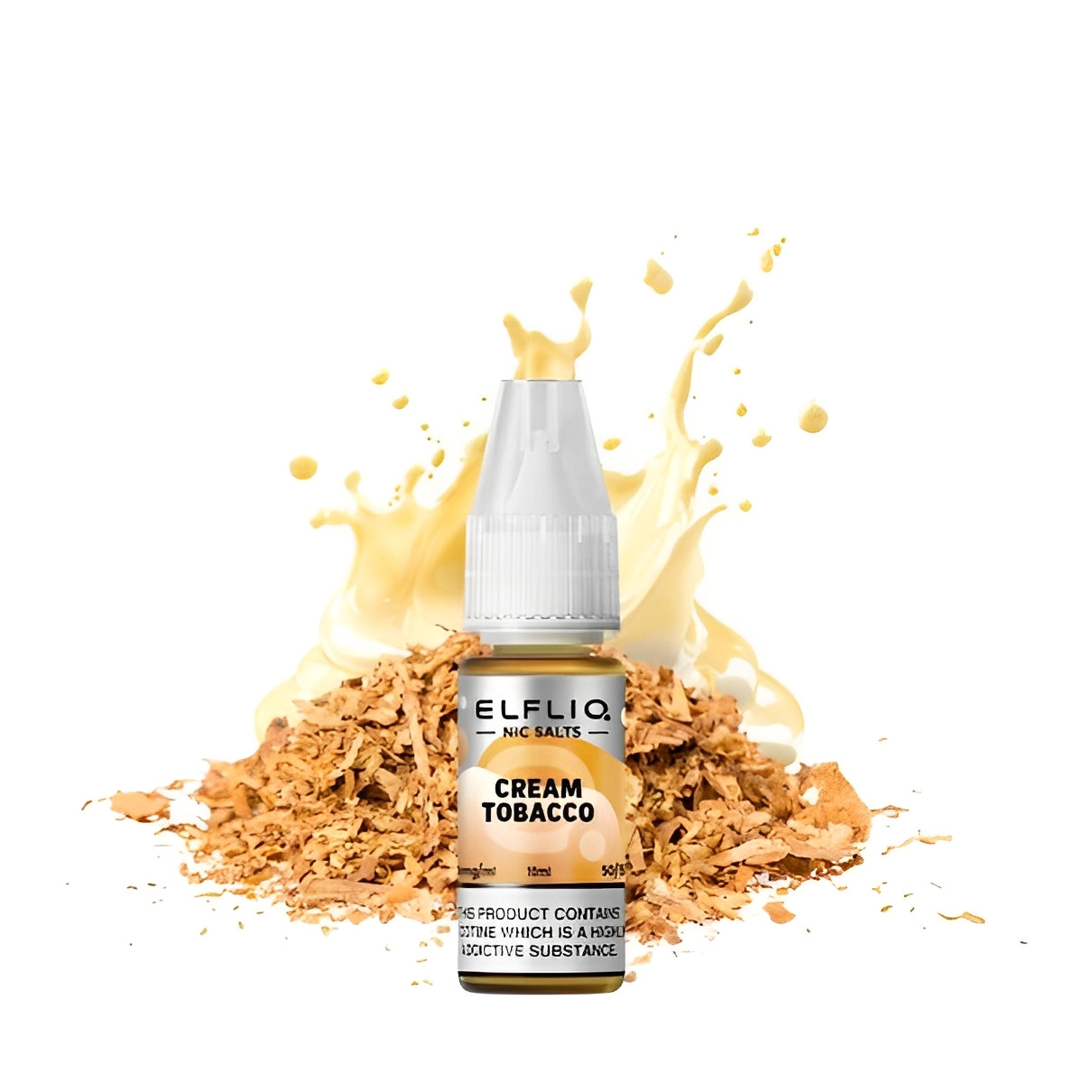 Cream Tobacco Elfliq (Elfbar) 10 ml – Quand le tabac rencontre la douceur crémeuse