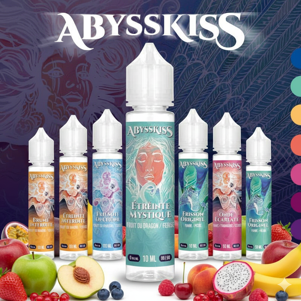 La nouvelle game de Bio Concept - AbyssKiss, dispo en 50 et 100ml