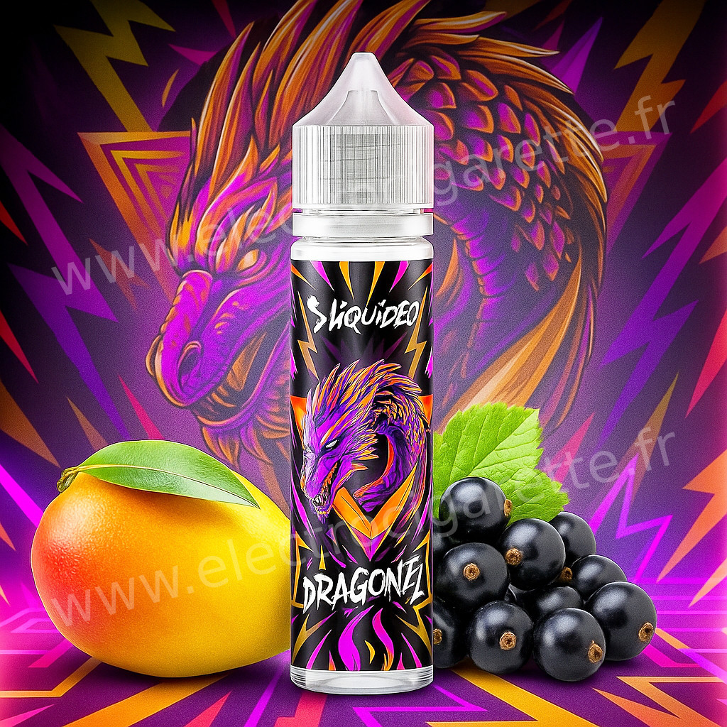Liquideo Dragonzz 50ml – L’explosion fruitée made in France