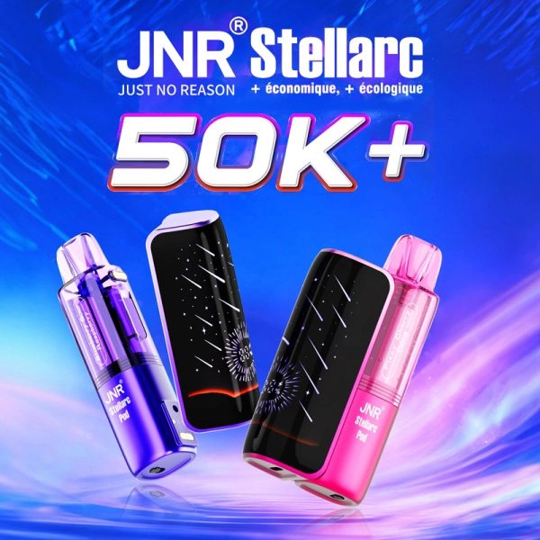 Stellarc 50k avec 3 E-liquides - 1200mAh 10ml / 20mg