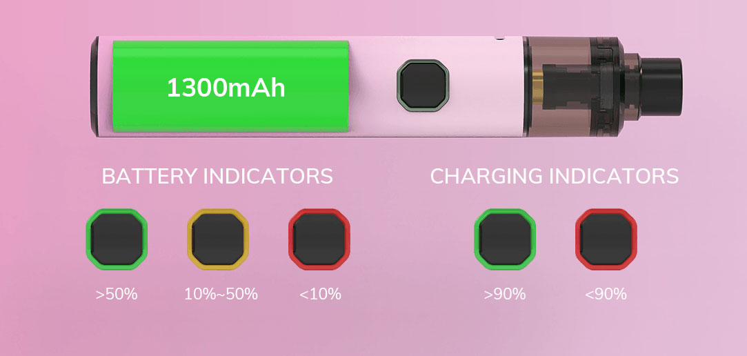 Sceptre Tube par Innokin, autonomie de 1300 mAh