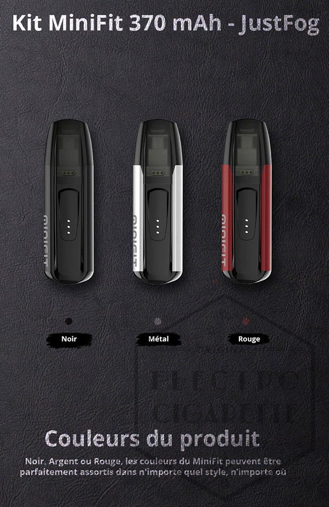 Kit MiniFit 370 mAh JustFog - Couleur du produit