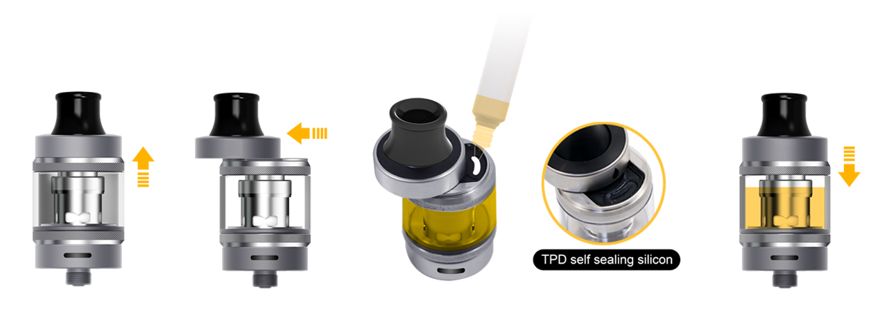 Kit Reax Mini by Aspire - Remplissage