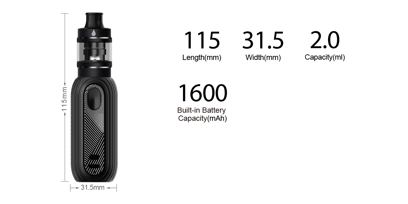 Kit Reax Mini by Aspire - Taille