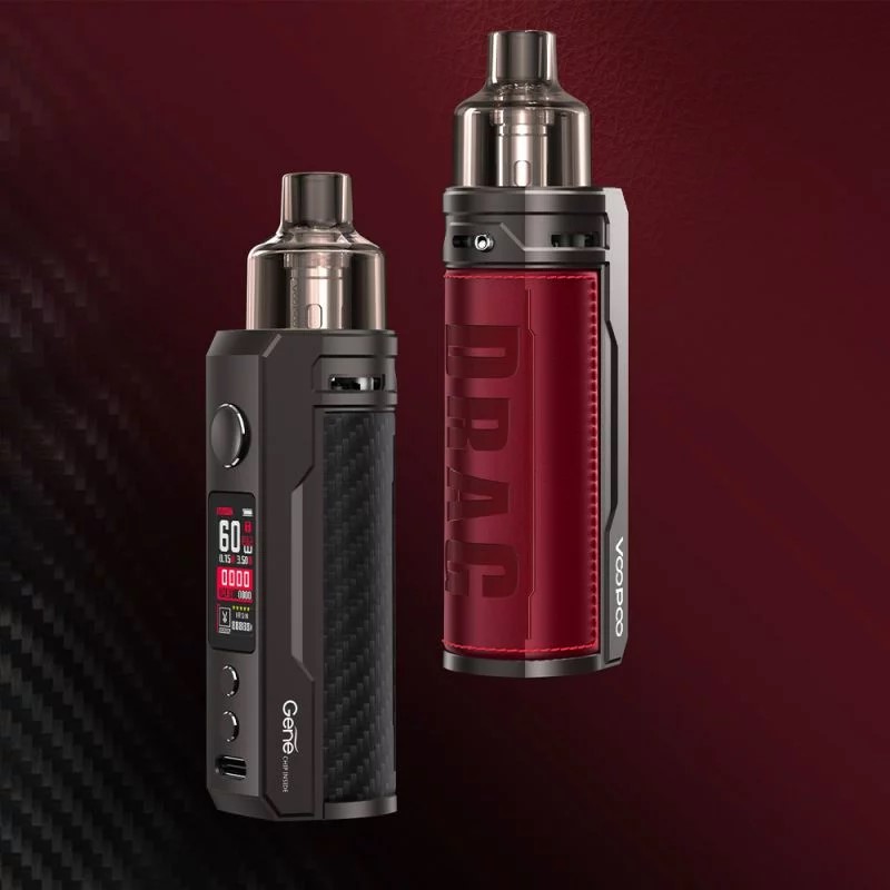 Kit Drag S Pod 2500mah 4.5ml de Voopoo - Disponible en plusieurs coloris