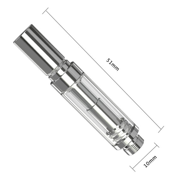 Réservoir ICare Flask 1.35 Ohm - 1ml - Silver - Eleaf - Taille du clearomiseur