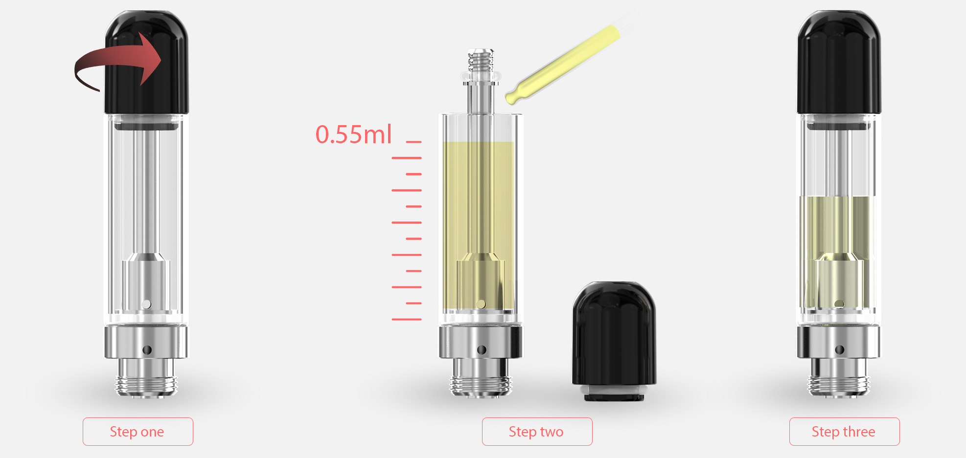 Kit eRoll Mac Simple 180mah par Joyetech - Remplissage