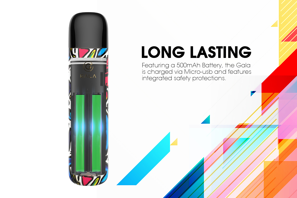 Kit Gala Pod 500mah - Innokin - Autonomie