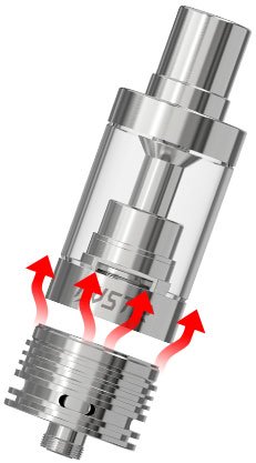Nouveau design de la base de l'atomiseur iJust2
