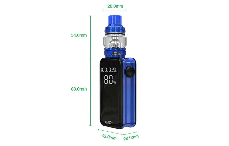 Kit iStick Nowos avec Ello Duro - Taille