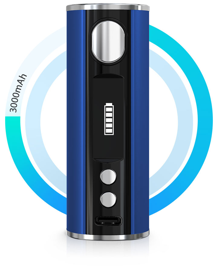 Kit iStick T80 3000mah avec clearo Melo 4 D25 4.5ml - Eleaf - Autonomie 3000 mAh